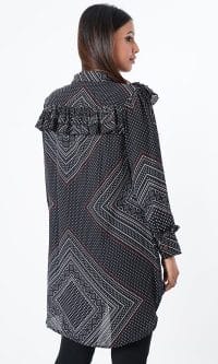 Kaora Lake Special Black Tunic Shirt - Image 2