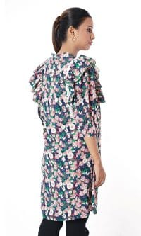 Women's Floral Tops Best fastening Shirt - Image 5