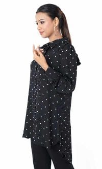 Ladies Shirt Special black Tunic Tops - Image 4