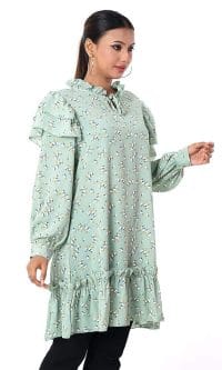 Women's Floral Tops Best fastening Shirt - Image 4