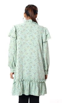 Women's Floral Tops Best fastening Shirt - Image 5
