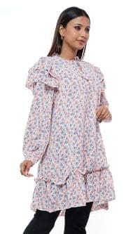 Women's Floral Tops Best fastening Shirt - Image 5