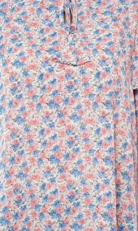 Women's Floral Tops Best fastening Shirt - Image 8