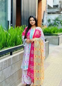 Organza Cotton Digital Print 3 Piece Set - Image 6